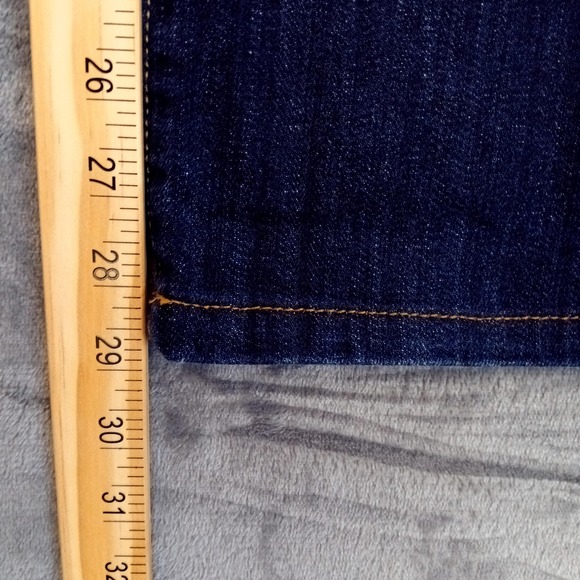 Lucky Brand Womens Sweet N Low Bootcut Jeans 33x29 Dark Wash Stretch Y2K Style - Picture 5 of 11